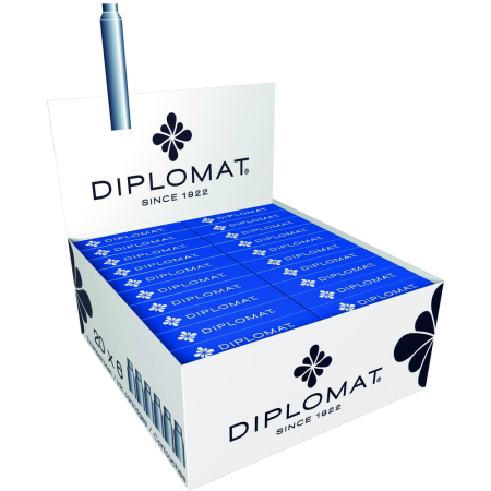 Diplomat ink cartridge 6 pcs/set, royal-blue [2]