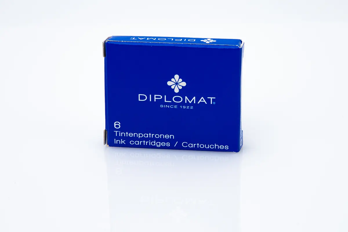 Diplomat ink cartridge 6 pcs/set, royal-blue [1]