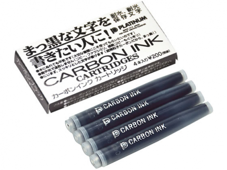 Calimari cerneala - Platinum Carbon Black - set de 4 bucati