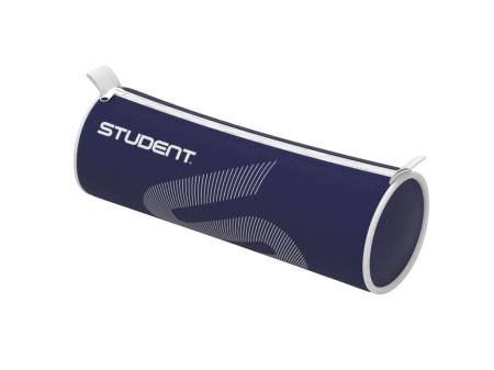 Penare - Penar tip etui ICO Student bleumarin/alb