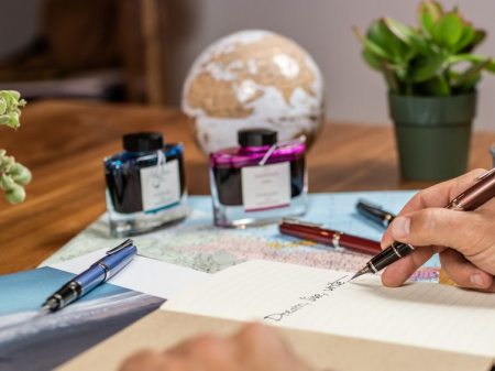 Stilou Pilot FALCON Black SM - Penita Aur 14K [2]