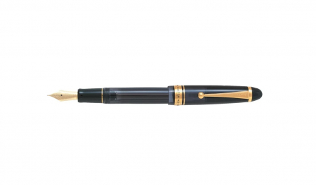 Stilou Pilot CUSTOM 823 Negru Transparent M - Penita Aur 14K [3]