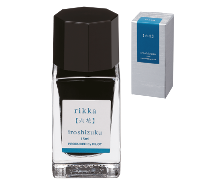 Calimari cerneala - Pilot Iroshizuku -rikka- Blue 15 ML