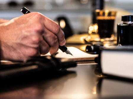 Pilot JUSTUS 95 Black GT M - Penita Aur 14K [2]