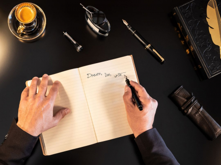 Pilot JUSTUS 95 Black GT M - Penita Aur 14K [4]