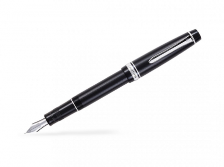 Cadouri premium - Stilou Pilot JUSTUS 95 Black RHT M - Penita Aur 14K