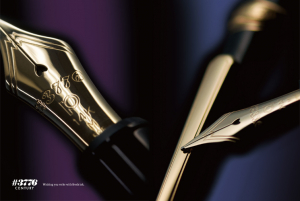 Stilou Platinum #3776 CENTURY Laurel Green B - Penita Aur 14K [4]