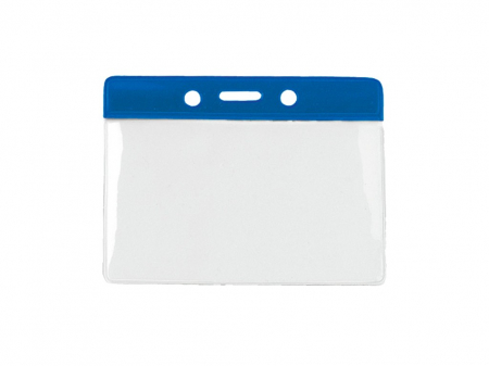 Label holders - Badge holder, blue stripe