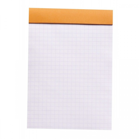 Blocnotes RHODIA No.13, Orange A6, 80 file, patratele [2]