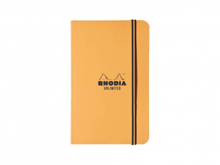 Notebooks - Rhodia Unlimited Orange 9x14 cm, 60 sheets