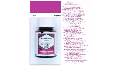 Calimari cerneala - Rohrer & Klingner 320 Magenta 50 ML