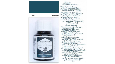 Calimari cerneala - Rohrer & Klingner 505 Verdigris 50 ML