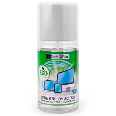 Alte accesorii de birou - Set spray gel, 200 ml + laveta microfibra, Favorit F150031