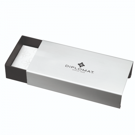 Fountain Pen Diplomat Elox Ring Black/Blue M [4]
