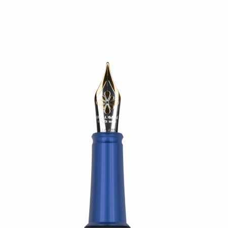 Fountain Pen Diplomat Elox Ring Black/Blue M [2]