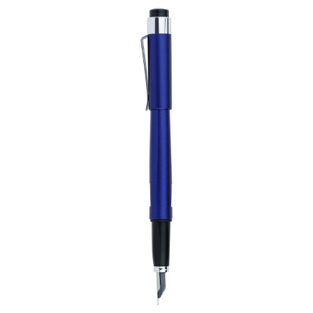 Fountain Pens - Fountain Diplomat Magnum Indigo Blue EF