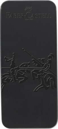 Set cadou stilou + pix Faber Castell GRIP 2011 All Black [2]