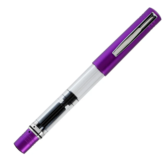 Fountain Pens - Fountain pen Monteverde MP1 Purple Frost EF