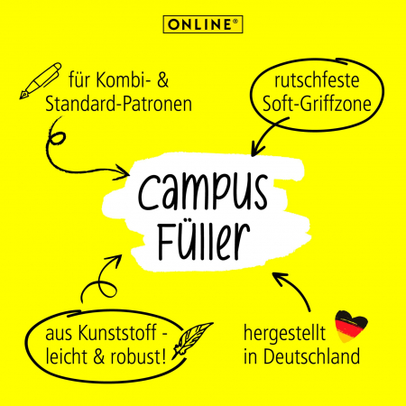 Fountain Pen ONLINE Campus Soft Black M [2]
