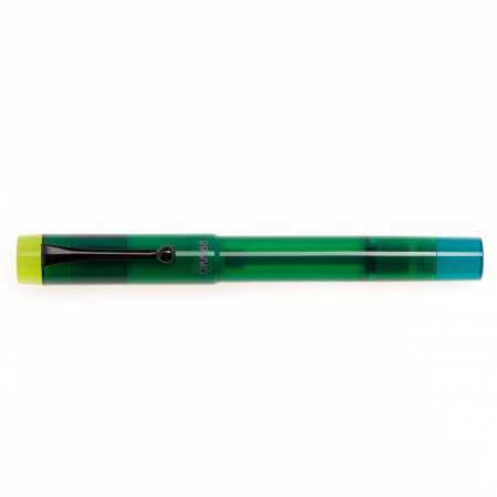 Fountain Pens - OPUS 88 Green Demonstrator 2024 Special Edition Black Nib B