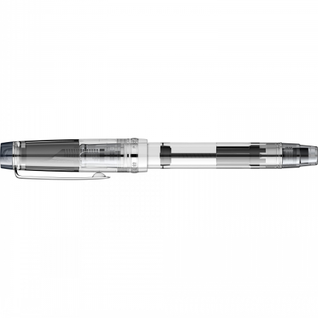 Noutati - Stilou Pilot CUSTOM HERITAGE 92 Transparent M - Penita Aur 14K