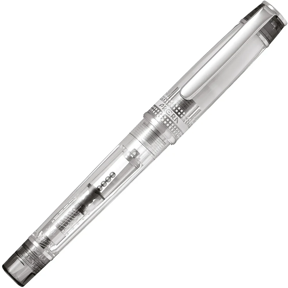 Stilouri - Stilou Pilot PRERA Transparent cu capac negru, M