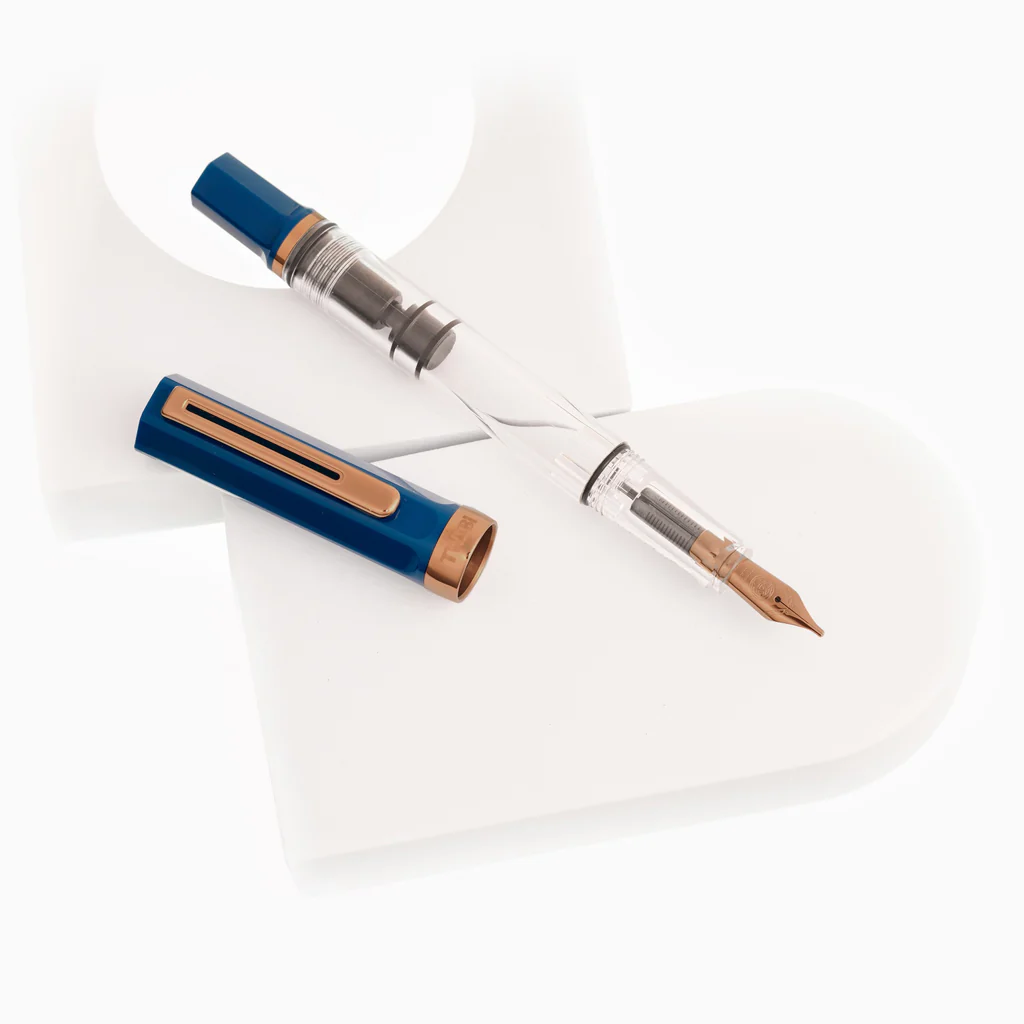 Premium gifts - TWSBI ECO Indigo Blue with Bronze Stub 1.1