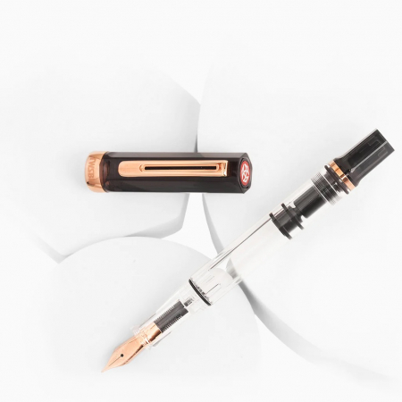 Cadouri premium - Stilou TWSBI ECO Smoke RoseGold B