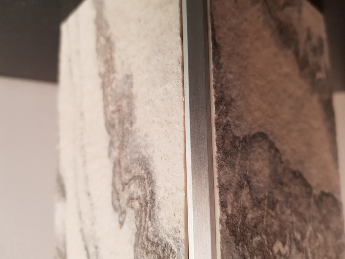 Profil metalic SILVER pentru colt exterior patrat 2,7 ml [6]