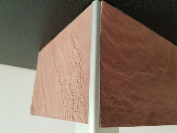 Profil metalic SILVER pentru colt exterior rotund 2,7 ml [4]