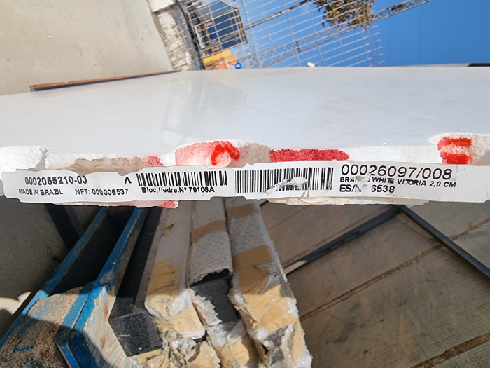 Lastra White Vitoria Marmura 2 cm [4]