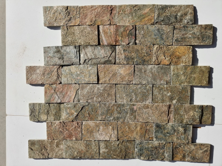 Piatra masiva - Burning Forest Natur 15 x 8  cm ( 0.432mp/cutie)