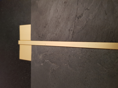 Profil metalic GOLD pentru delimitare 2,7 ml [6]