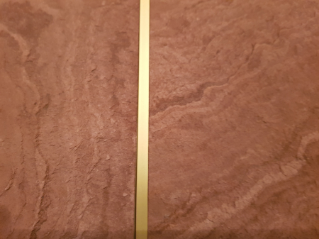 Profil metalic GOLD pentru delimitare 2,7 ml [5]