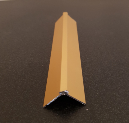 Profil metalic GOLD pentru colt exterior patrat 2,7 ml [3]