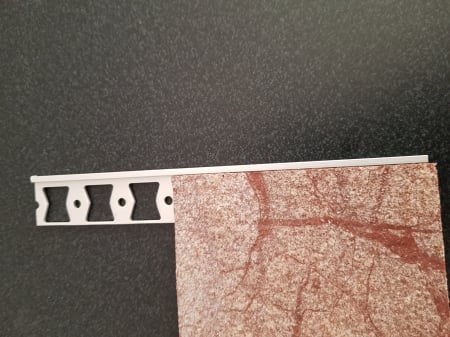 Profil metalic SILVER pentru finisare 2,5 ml [8]