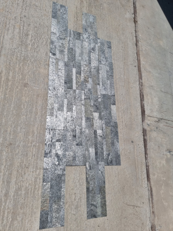 Panel 3D Silver Shine 15 x 60 cm nonadeziv [3]