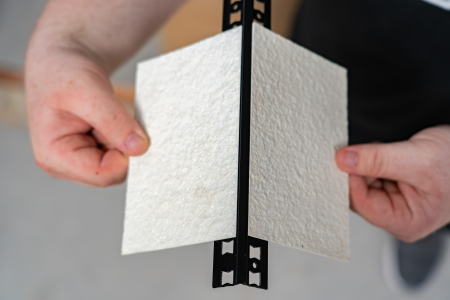 Profil metalic BLACK pentru colt exterior patrat 2,7 ml [1]