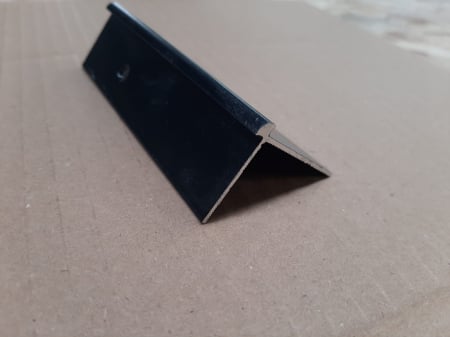 Profil metalic BLACK pentru colt exterior rotund 2,7 ml [2]