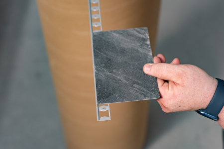 Profile StoneFlex - Profil metalic SILVER pentru finisare 2,5 ml