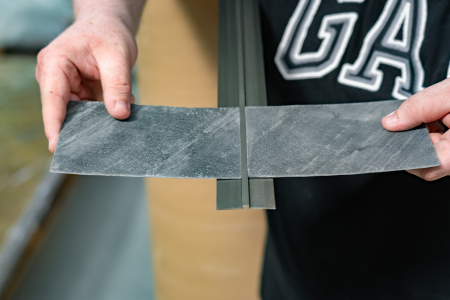 Profile StoneFlex - Profil metalic STEEL pentru delimitare 2,7 ml