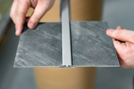 Profile StoneFlex - Profil metalic SILVER pentru delimitare 2,7 ml