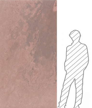 Terra Red 122x244 cm