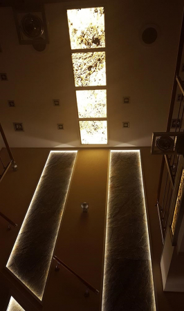 Translucid-Burning Forest 122x244 cm [4]