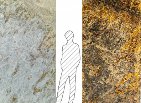 Piatra translucida - Translucid-S White 122x244 cm