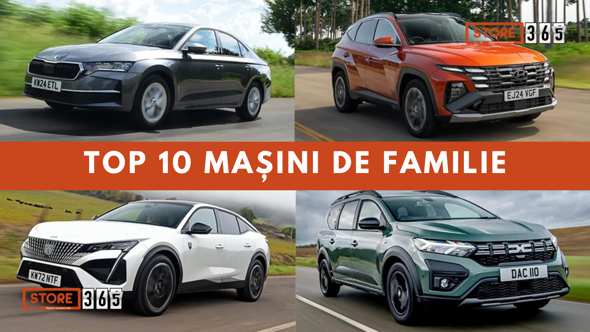Top 10 mașini pentru familiile cu doi copii: Alegerea ideală pentru confort și siguranță.