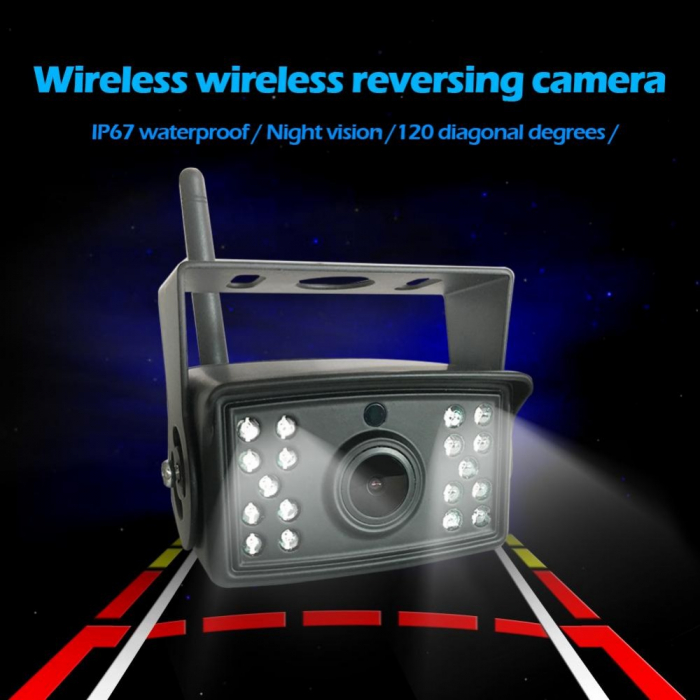 Camera auto WI-FI rezolutie HD pentru marsarier/frontala cu Nightvision 12-24V C500-WIFI [5]