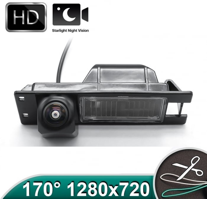 Camera marsarier HD, unghi 170 grade cu StarLight Night Vision pentru Opel Vectra, Zafira, Astra, Insignia, Corsa - FA925 [1]