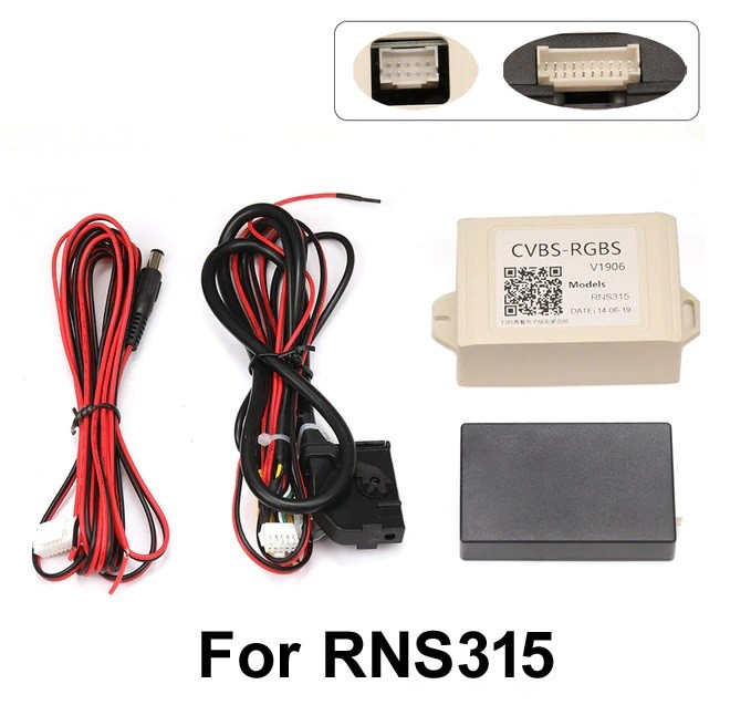 Interfata video, convertor CVBS-RGBS pentru montare camera marsarier aftermarket la RNS315 [1]