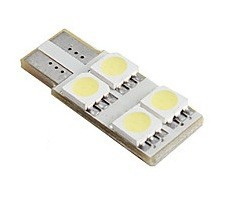 Led auto T10 Canbus cu 4 SMD [2]